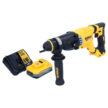 DeWalt DCH 263 H1 Marteau perforateur burineur sans fil 18 V 3 J SDS Plus Brushless + 1x Powerstack Batterie 5,0 Ah + Ladegert