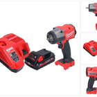 Milwaukee M18 FMTIW2F38-301 Clé à choc sans fil 18 V 745 Nm 3/8'' Brushless + 1x batterie 3,0 Ah + chargeur