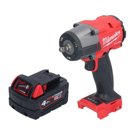 Milwaukee M18 FMTIW2F38-401 Akumulatorowy klucz udarowy 18 V 745 Nm 3/8" bezszczotkowy + 1x akumulator 4,0 Ah - bez ładowarki