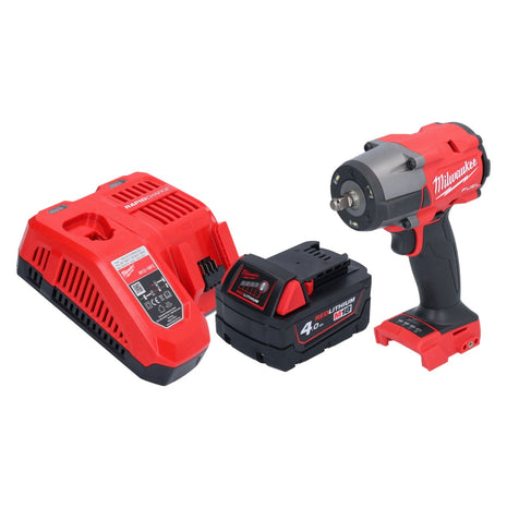 Milwaukee M18 FMTIW2F38-401 llave de impacto inalámbrica 18 V 745 Nm 3/8" sin escobillas + 1x batería 4,0 Ah + cargador