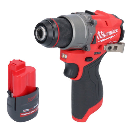 Milwaukee M12 FPD2-251 Perceuse-visseuse à percussion sans fil 12 V 45 Nm Brushless + 1x batterie 2,5 Ah - sans chargeur