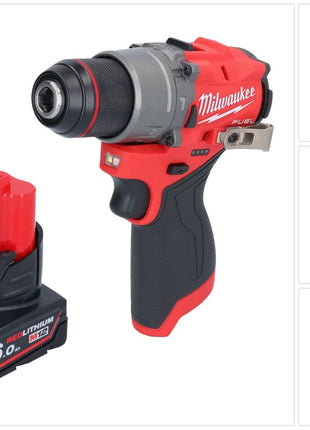 Milwaukee M12 FPD2-601 Akku Schlagbohrschrauber 12 V 45 Nm Brushless + 1x Akku 6,0 Ah - ohne Ladegerät