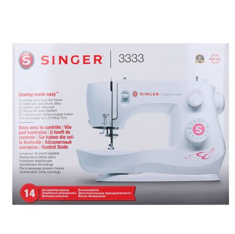 Macchina per cucire Singer Fashion Mate 3333 60 watt 23 programmi di cucito