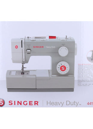 Singer Heavy Duty 4411 Machine à coudre mécanique 90 Watt 1100 points / min 10 programmes de couture