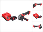 Meuleuse d'angle sur batterie Milwaukee M18 FSAG115X-301 18 V 115 mm sans balais + 1x batterie 3,0 Ah + chargeur