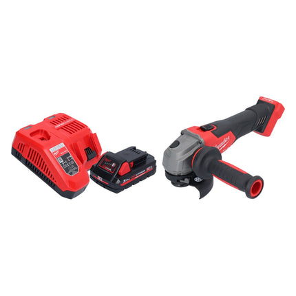Milwaukee M18 FSAG115X-301 Meuleuse d'angle sans fil 18 V 115 mm Brushless + 1x batterie 3,0 Ah + chargeur