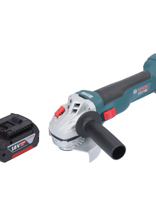 Bosch GWS 18V-10 Amoladora angular a batería profesional 18 V 115 mm sin escobillas + 1x batería 4,0 Ah - sin cargador