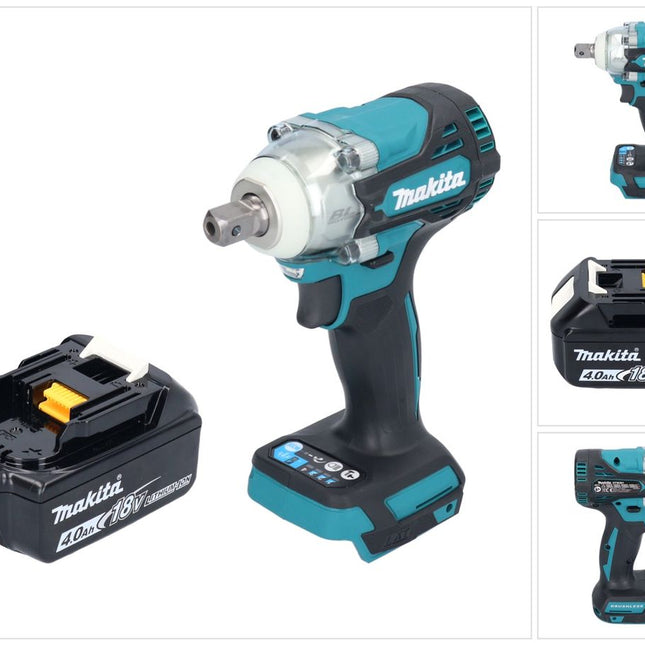 Makita DTW 301 M1 Clé à choc sans fil 18 V 330 Nm 1/2'' Brushless + 1x batterie 4,0 Ah - sans chargeur