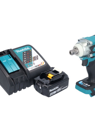 Makita DTW 301 RM1 Atornillador de impacto inalámbrico 18 V 330 Nm 1/2" sin escobillas + 1x batería 4,0 Ah + cargador