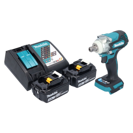 Makita DTW 301 RM Clé à choc 18 V 330 Nm 1/2'' Brushless + 2x batterie 4,0 Ah + chargeur