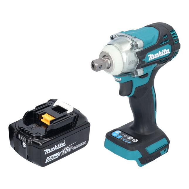 Makita DTW 301 T1 Clé à choc sans fil 18 V 330 Nm 1/2" Brushless + 1x batterie 5,0 Ah - sans chargeur