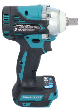 Makita DTW 301 RT Visseuse à choc sans fil 18 V 330 Nm 1/2'' Brushless + 2x batterie 5,0 Ah + chargeur