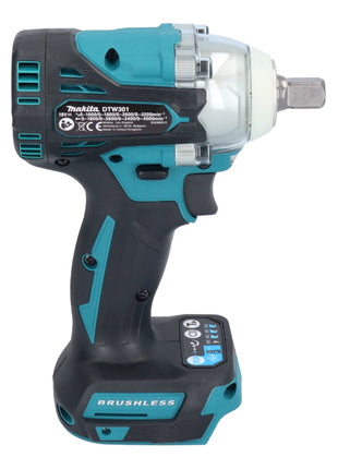 Makita DTW 301 ZJ Clé à choc sans fil 18 V 330 Nm 1/2'' Brushless + Makpac - sans batterie, sans chargeur