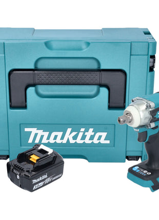 Makita DTW 301 F1J Llave de impacto a batería 18 V 330 Nm 1/2" sin escobillas + 1x batería 3,0 Ah + Makpac - sin cargador