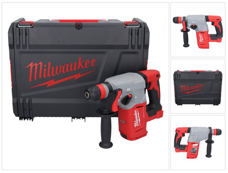 Martillo combinado a batería Milwaukee M18 BLHX-0X 18 V 2,3 J sin escobillas (4933478891) + caja HD - sin batería, sin cargador