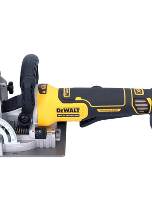 Fresadora de tacos planos a batería DeWalt DCW 682 NT 18 V 102 x 20 mm Brushless + TSTAK - sin batería, sin cargador