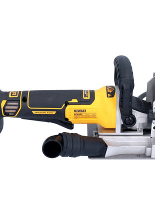 Fresadora de tacos planos a batería DeWalt DCW 682 NT 18 V 102 x 20 mm Brushless + TSTAK - sin batería, sin cargador