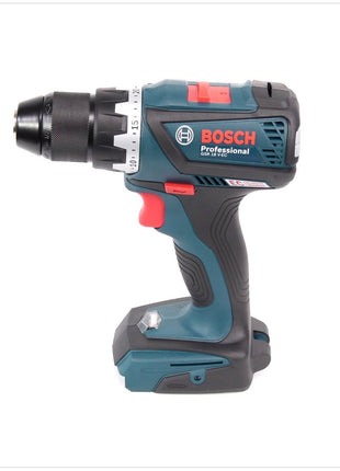 Bosch GSR 18 V-EC Akku Bohrschrauber 2016 neue Version mit Metallbohrfutter + 1 x GBA Akku 6 Ah + GAL 1880 Ladegerät in L-Boxx - Toolbrothers