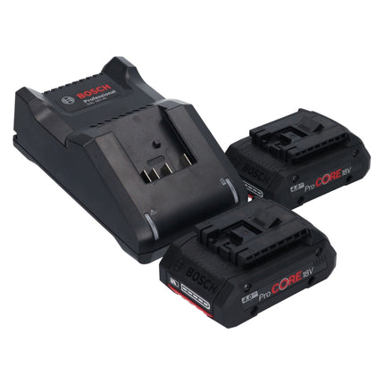 Bosch GSR 18V-90 C Professional Perceuse-visseuse sans fil 18 V 64 Nm Brushless ( 06019K6004 ) + 2x batterie ProCORE 4,0 Ah + chargeur + L-Boxx