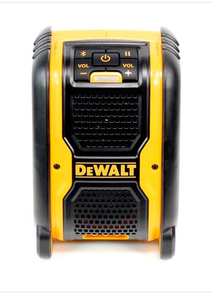 Dewalt DCR 006 Bluetooth Akku Lautsprecher für 10,8 / 14,4 / 18 V mit AUX Anschluss mit 1x DCB 184 5,0 Ah Akku - Toolbrothers