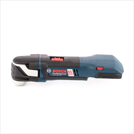 Bosch GOP 18 V-EC Professional Akku Multi Cutter Multifunktionswerkzeug in L-Boxx + 20 tlg. Zubehör mit 2 x GBA 4 Ah Akku und AL 1860 Ladegerät - Toolbrothers