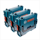 Bosch 3x L-Boxx Sortimo Box 102 System Werkzeugkoffer ( 1600A001RP ) - 3 Stück - Toolbrothers