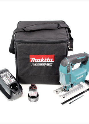 Makita JV 100 D 10,8 V Li-Ion Akku Stichsäge inkl. 1x 1,3 Ah Akku und Ladegerät in Makita Tasche - Toolbrothers