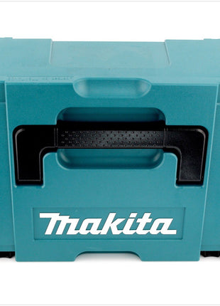 Makita DBO 180 SAJ Akku Exzenterschleifer 18 V 125 mm + 2x Akku 2,0 Ah + Ladegerät + Makpac - Toolbrothers