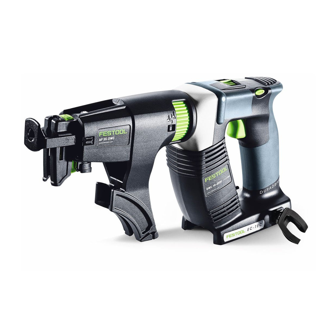 Festool DWC 18-4500 Duradrive LI Basic Visseuse sans fil pour plaquiste avec boîtier Systainer + Chargeur de vis - sans Batterie ni Chargeur ( 574747 )