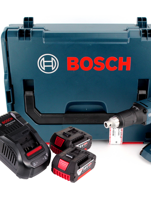 Bosch GSR 18 V-EC TE Akku Trockenbauschrauber 18V 25Nm Brushless + 2x Akku 5,0Ah + Ladegerät + L-Boxx - Toolbrothers