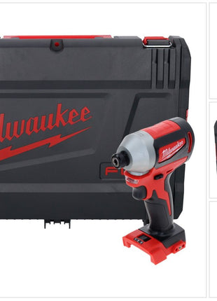 Milwaukee M18 BLID2-0X Clé à choc sans fil 18 V 180 Nm 1/4'' Brushless ( 4933464519 ) + HD Box - sans batterie, sans chargeur