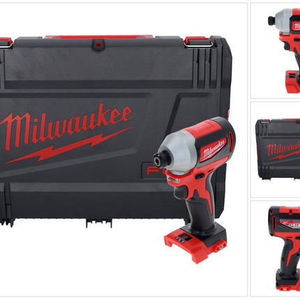 Milwaukee M18 BLID2-0X Clé à choc sans fil 18 V 180 Nm 1/4'' Brushless ( 4933464519 ) + HD Box - sans batterie, sans chargeur