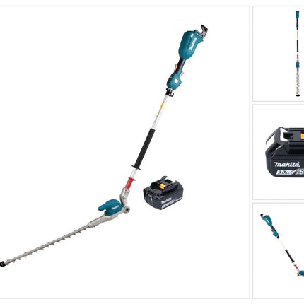 Makita DUN 500 WF Taille-haies sans fil 18 V 50 cm Brushless + 1x batterie 3,0 Ah - sans chargeur
