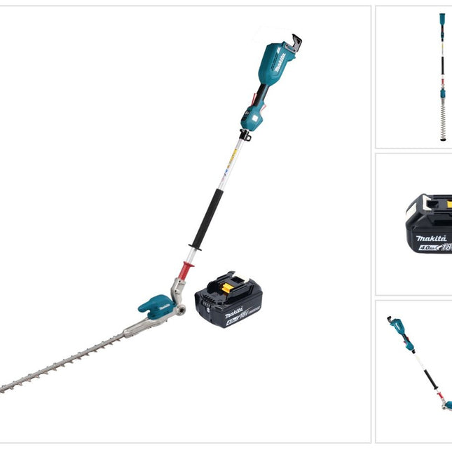 Makita DUN 500 WM Taille-haies sans fil 18 V 50 cm Brushless + 1x batterie 4,0 Ah - sans chargeur