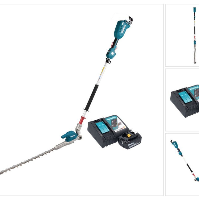Makita DUN 500 WRT Taille-haies sans fil 18 V 50 cm Brushless + 1x batterie 5,0 Ah + chargeur