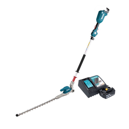 Makita DUN 500 WRT Taille-haies sans fil 18 V 50 cm Brushless + 1x batterie 5,0 Ah + chargeur