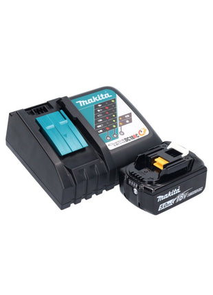 Makita DUN 500 WRT Taille-haies sans fil 18 V 50 cm Brushless + 1x batterie 5,0 Ah + chargeur