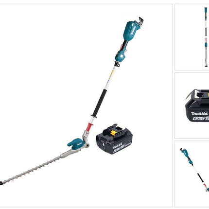 Makita DUN 500 WG Taille-haie sans fil 18 V 50 cm Brushless + 1x batterie 6,0 Ah - sans chargeur
