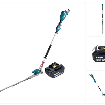 Makita DUN 500 WRG Taille-haies sans fil 18 V 50 cm Brushless + 1x batterie 6,0 Ah + chargeur