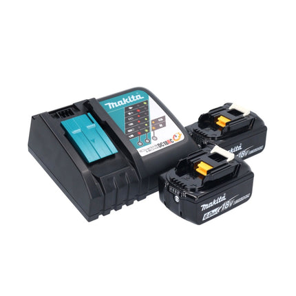 Makita DUN 500 WRG2 Taille-haies sans fil 18 V 50 cm Brushless + 2x batterie 6,0 Ah + chargeur