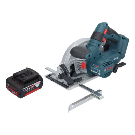 Bosch GKS 18V-57-2 Professional Scie circulaire portative sans fil 18 V 165 mm Brushless + 1x batterie 5,0 Ah - sans chargeur