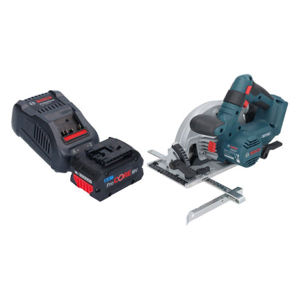 Bosch GKS 18V-57-2 Professional Scie circulaire portative sans fil 18 V 165 mm Brushless + 1x batterie ProCORE 8,0 Ah + chargeur