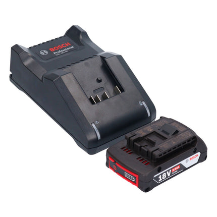 Bosch GST 18V-125 B Professional Scie sauteuse sans fil 18 V 125 mm Brushless + 1x batterie 2,0 Ah + chargeur