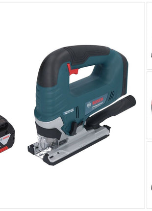 Bosch GST 18V-125 B Professional Scie sauteuse sans fil 18 V 125 mm Brushless + 1x batterie 5,0 Ah - sans chargeur