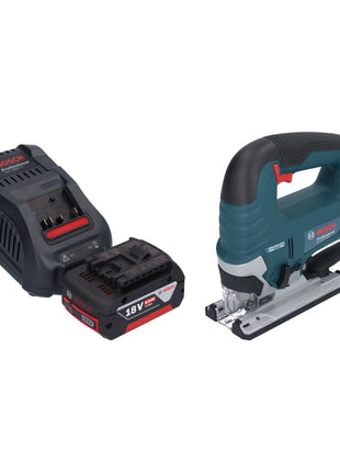 Bosch GST 18V-125 B Professional Akku Stichsäge 18 V 125 mm Brushless + 1x Akku 5,0 Ah + Ladegerät