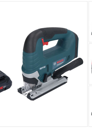 Bosch GST 18V-125 B Professional Scie sauteuse sans fil 18 V 125 mm Brushless + 1x batterie ProCORE 4,0 Ah - sans chargeur