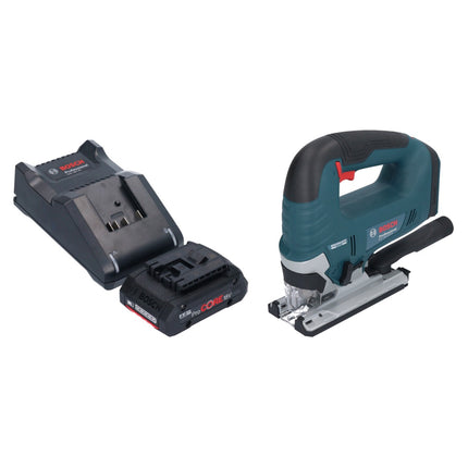Bosch GST 18V-125 B Professional Scie sauteuse sans fil 18 V 125 mm Brushless + 1x batterie ProCORE 4,0 Ah + chargeur