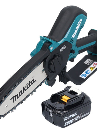 Makita DUC 150 F Tronconneuse d'elagage sans fil 18 V 15 cm Brushless + 1x batterie 3,0 Ah - sans chargeur