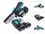 Makita DUC 150 RM2 Tronconneuse d'elagage sans fil 18 V 15 cm Brushless + 2x batterie 4,0 Ah + kit chargeur