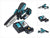 Makita DUC 150 RT 18 V 15 cm Tronconneuse d'elagage sans fil 18 V Brushless + 1x Batterie 5,0 Ah + chargeur